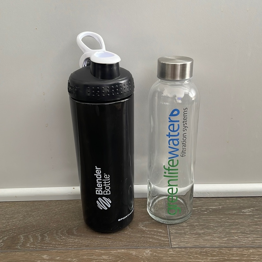 Pair of water bottles
